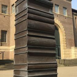 University Library book statues