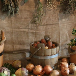 Fresh produce on a table